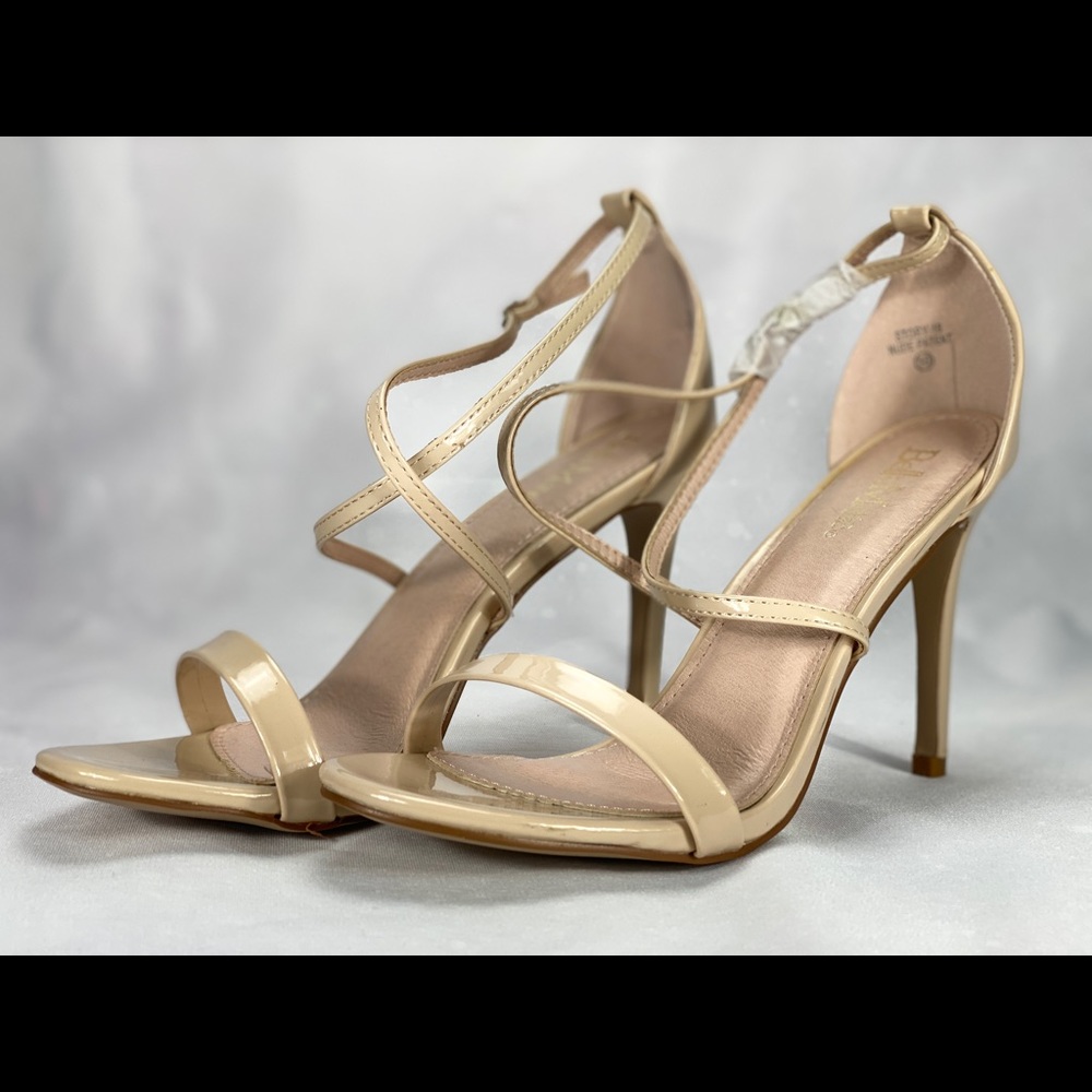 Elegant Cross Strap High Heel Sandals